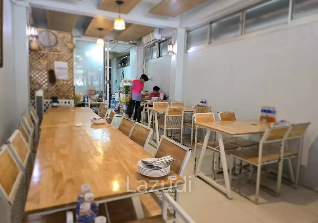 พื้นที่ค้าปลีก 180 ตร.ม. ทำเลทองคลองเตย ชั้นล่างอาคารติดถนน