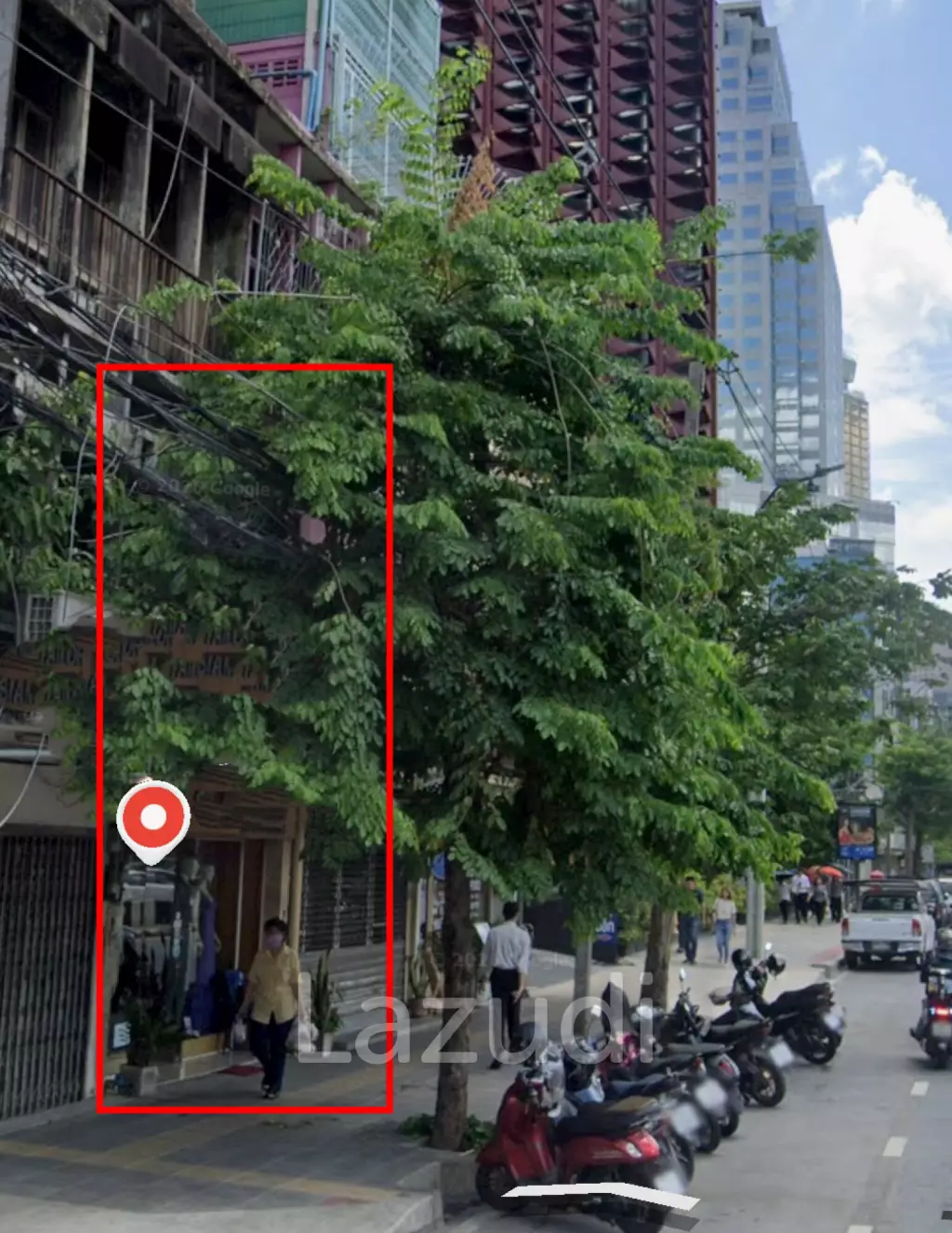 พื้นที่ค้าปลีก 180 ตร.ม. ทำเลทองคลองเตย ชั้นล่างอาคารติดถนน