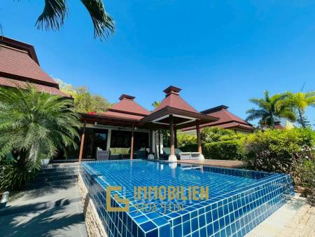 2 chambres + 2 salles de bain / Style thaï/balinais / Terrain de 600 m²
