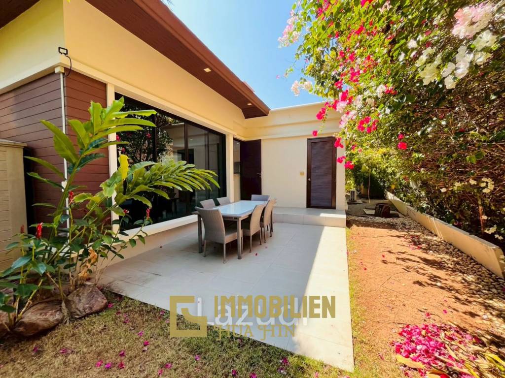 2 chambres + 2 salles de bain / Style thaï/balinais / Terrain de 600 m²