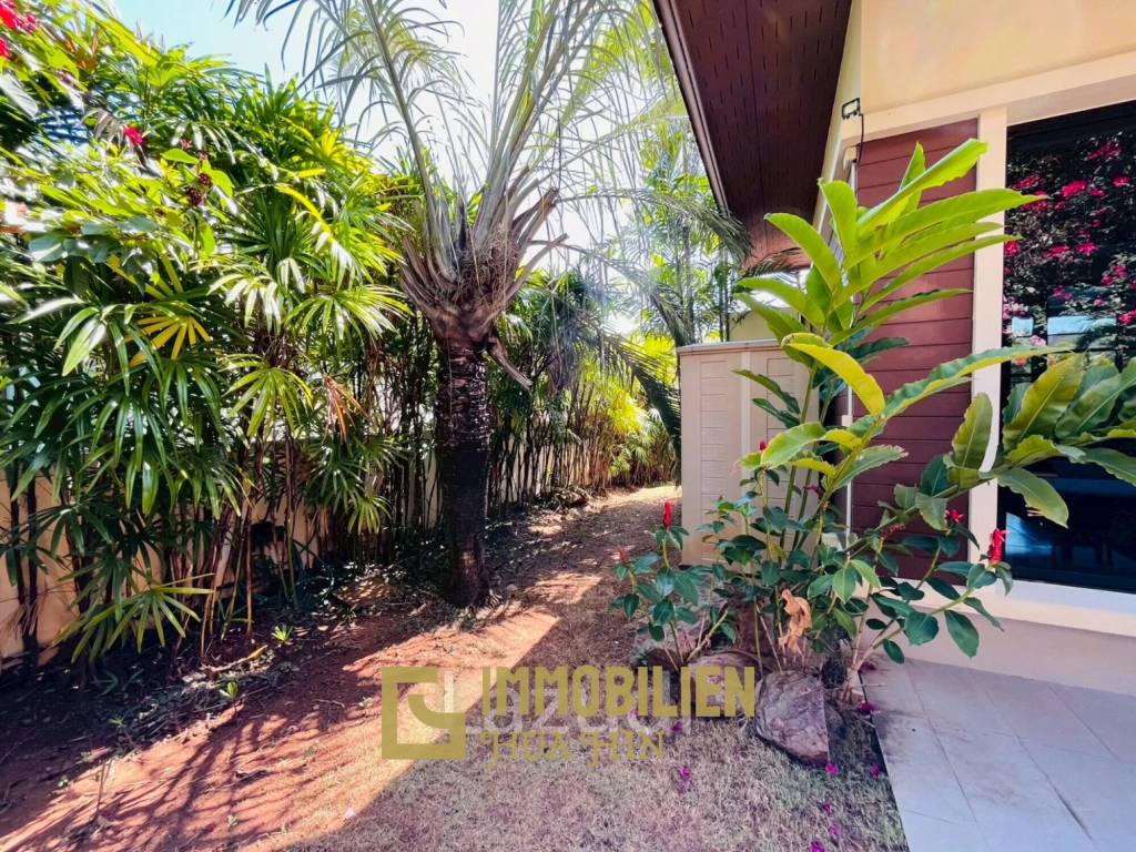 2 chambres + 2 salles de bain / Style thaï/balinais / Terrain de 600 m²