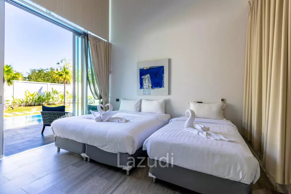 พูลวิลล่าโมเดิร์นขนาดใหญ่ 7 ห้องนอน (7B)