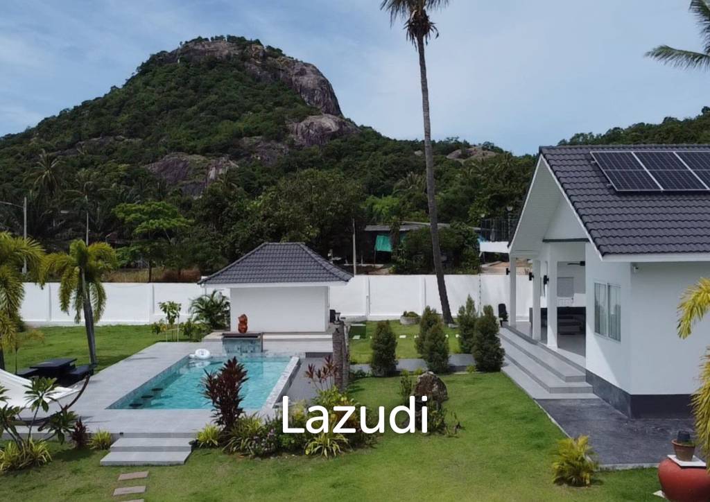 Modern Pool Villa with Panoramic Mountain Views