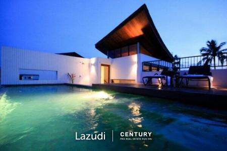PRANALUX : Beautiful 3 Bed Pool Villa with Sea Views