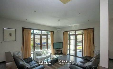 Luxury 4 Bed Pool Villa on Large Land Plot