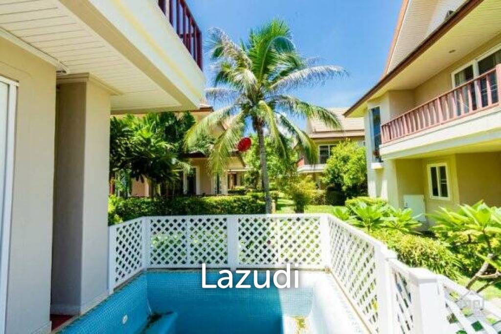 BAAN TALAY SAMRAN: 4 Bed Beachfront Villa