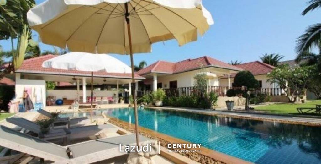 SUNSET VILLAGE 2 : Good Sized 3 Bed Pool Villa with Optional extra Land Plot