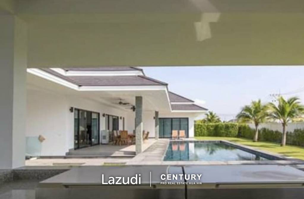 THE CLOUDS : Great Quality 3 Bed Pool Villa on corner plot.