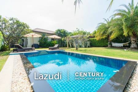 THE SPIRIT : Beautiful 3 Bed pool Villa with Sea Views on private corner double plot next to Mountain