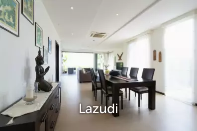 THE SPIRIT : Beautiful 3 Bed pool Villa with Sea Views on private corner double plot next to Mountain