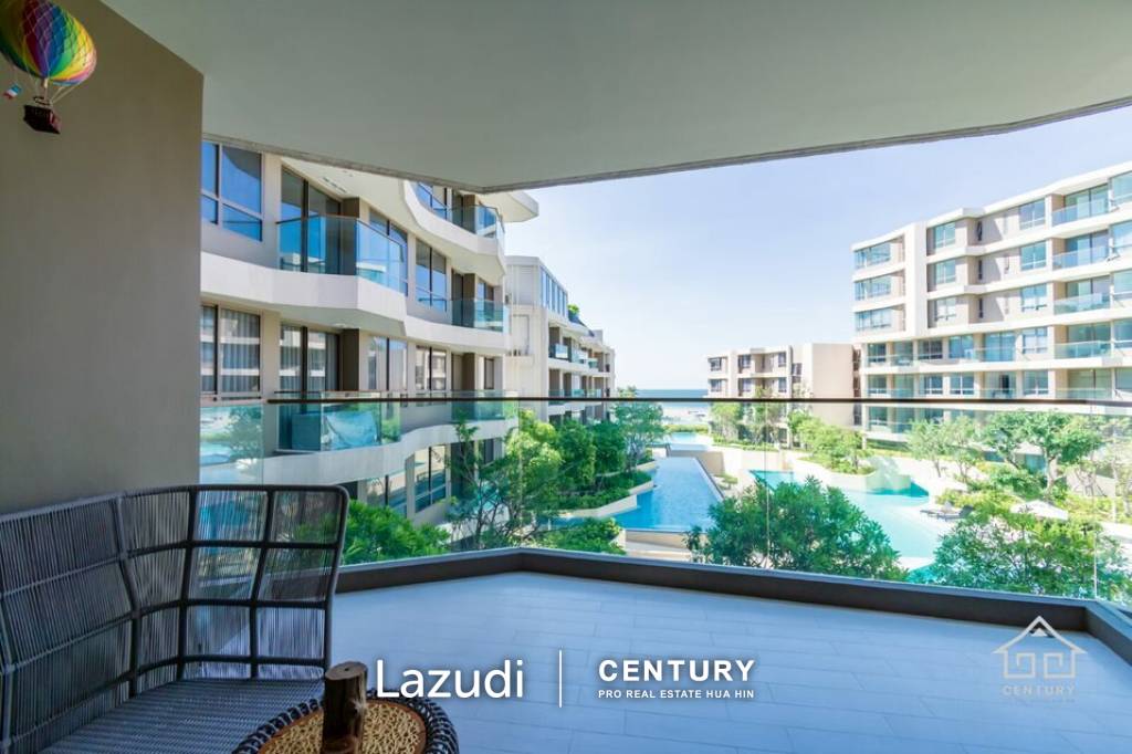 VERANDA RESIDENCE : Beachfront 3 bedroom seaview condo