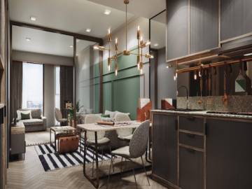 1 Bed Plus 44.24 SQM Chapter Chula-Samyan