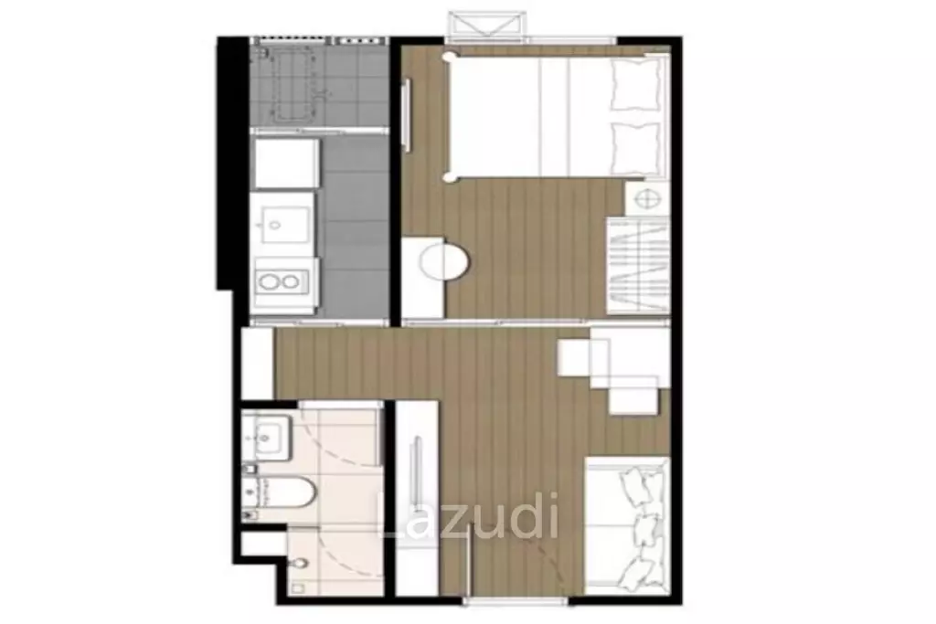1 Bed 29.50 SQM The Privacy Taopoon Interchange