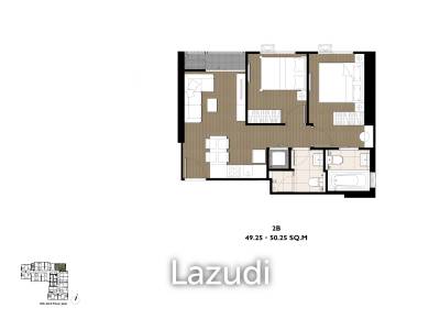 2 Bed 50.25 SQM The Privacy Taopoon Interchange