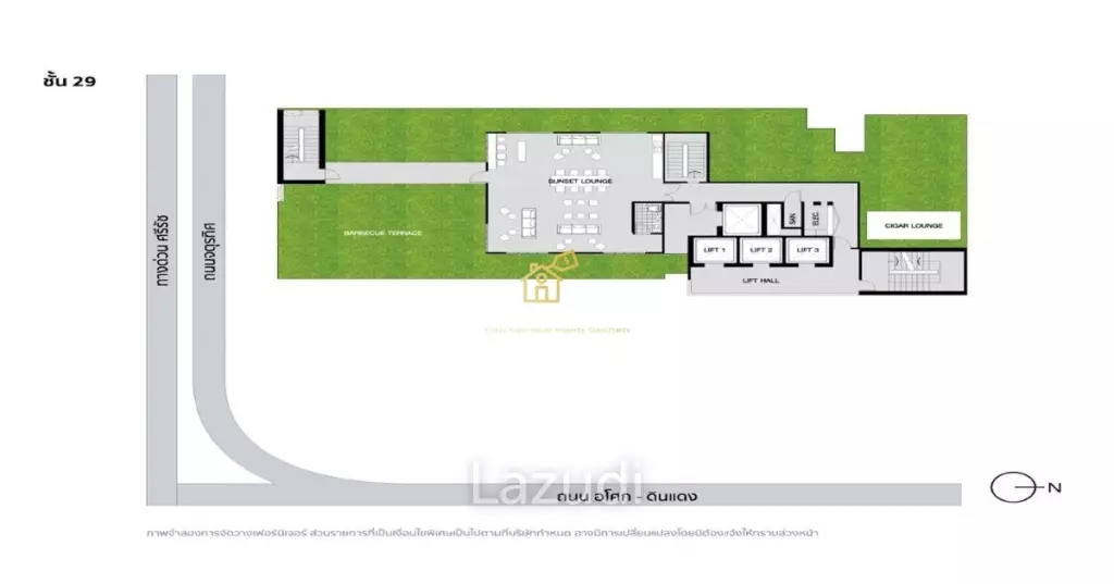 1 Bed 1 Bath 35 SQ.M Chewathai Residence Asoke