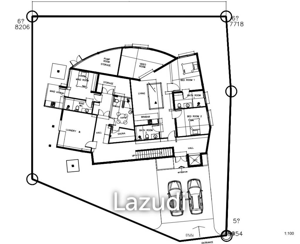 600 m² 6 Chambre 6 Salle de bain Villa Pour Vente