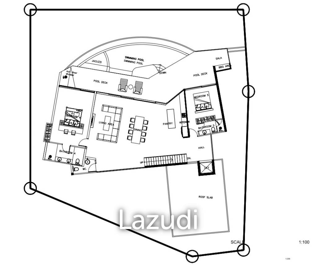 600 m² 6 Chambre 6 Salle de bain Villa Pour Vente