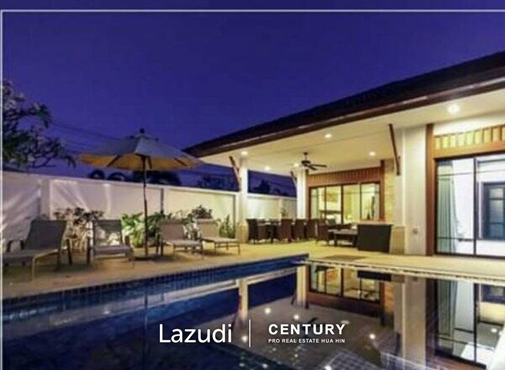 BRUSABA VILLAS : Great design 4 Bed pool villa