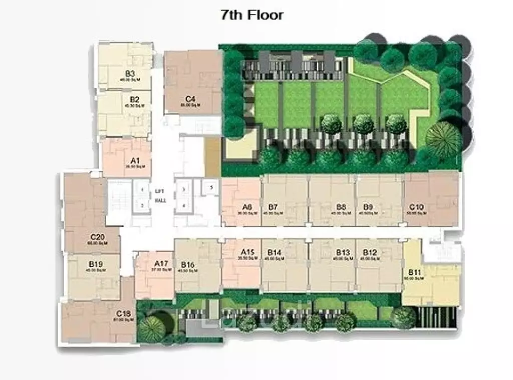 1 Bed 46 SQ.M. Rhythm Ratchada - Huai Khwang