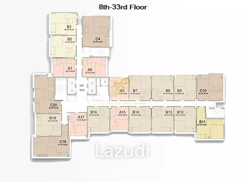 1 Bed 46 SQ.M. Rhythm Ratchada - Huai Khwang