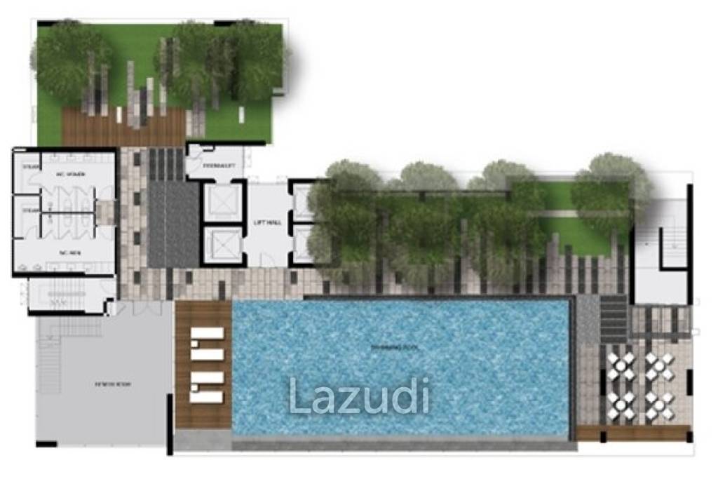 Studio 1 Bath 28.42 SQ.M. Rhythm Rangnam