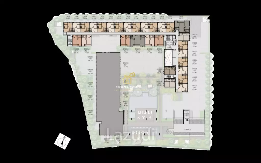 1 Bed 37 SQ.M. Hasu Haus