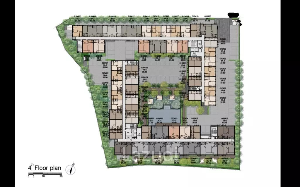1 Bed 37 SQ.M. Hasu Haus