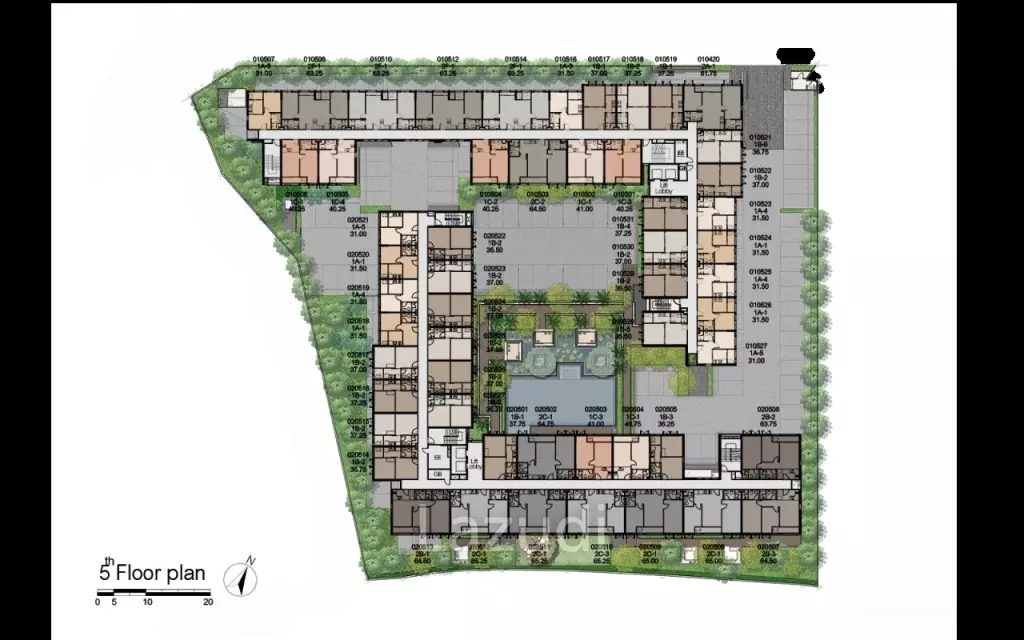 1 Bed 37 SQ.M. Hasu Haus