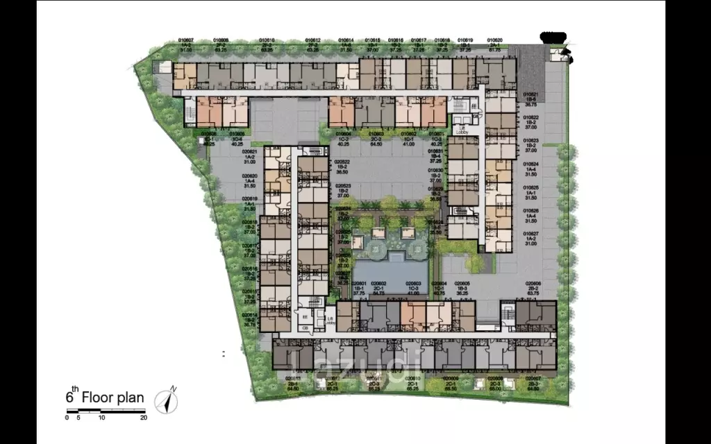 1 Bed 37 SQ.M. Hasu Haus