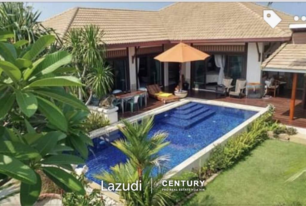 BUSABA VILLAS : Good quality + location 3 Bed Pool Villa : SOLD NOV 2020