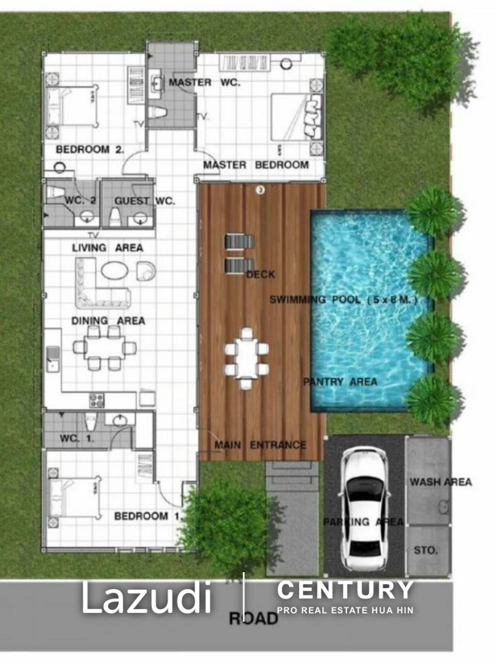 PANORAMA BLACK MOUNTAIN - VILLA TYPE N3 (OFF-PLAN)