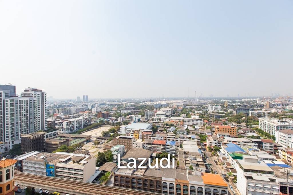 1 Bed 1 Bath 32.75 SQM The Line sukhumvit 101