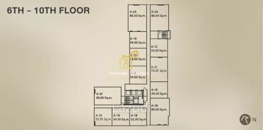 2 Bed 2 Bath 82.50 SQ.M. Quattro by Sansiri