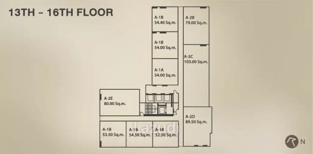 2 Bed 2 Bath 82.50 SQ.M. Quattro by Sansiri