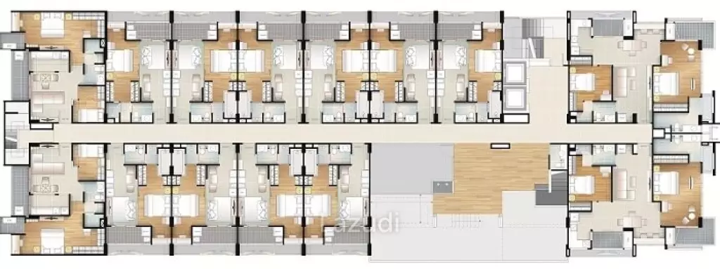 2 Bed 88 SQ.M. Tree Condo Ekamai