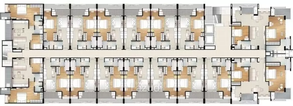 2 Bed 88 SQ.M. Tree Condo Ekamai