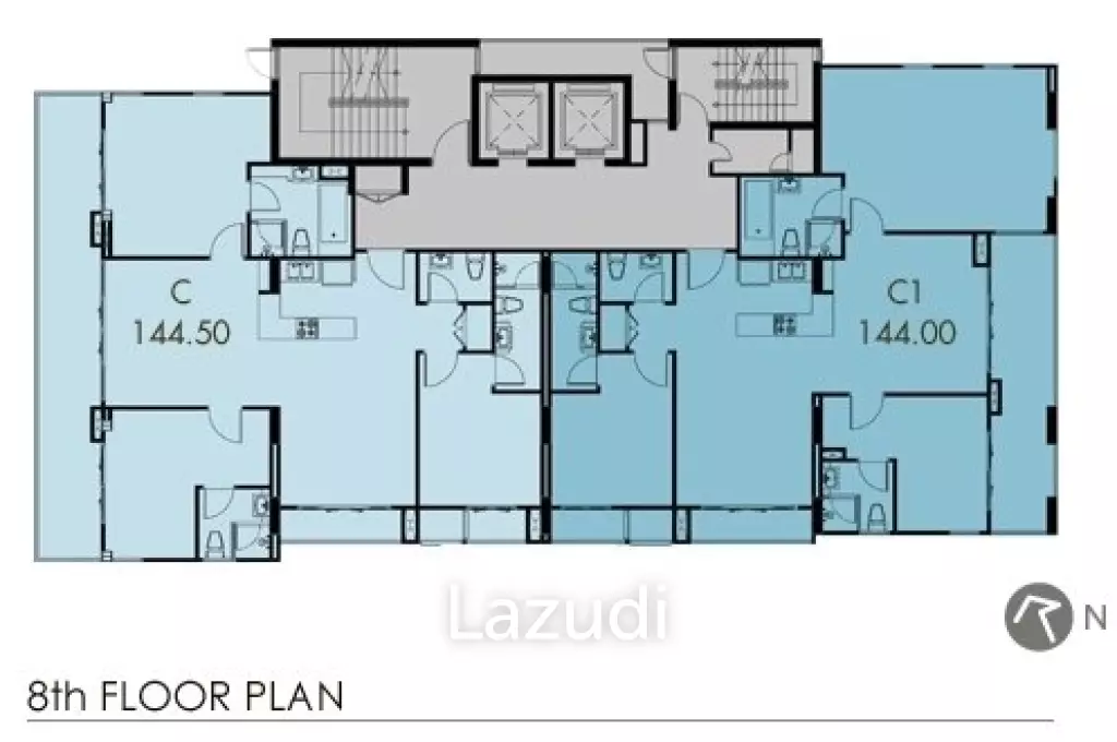 1 Bed 1 Bath 58 SQ.M. Preen by Sansiri