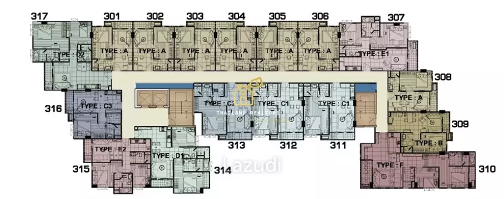 2 Bed 2 Bath 65 SQ.M Mirage Sukhumvit 27