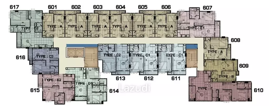 2 Bed 2 Bath 65 SQ.M Mirage Sukhumvit 27