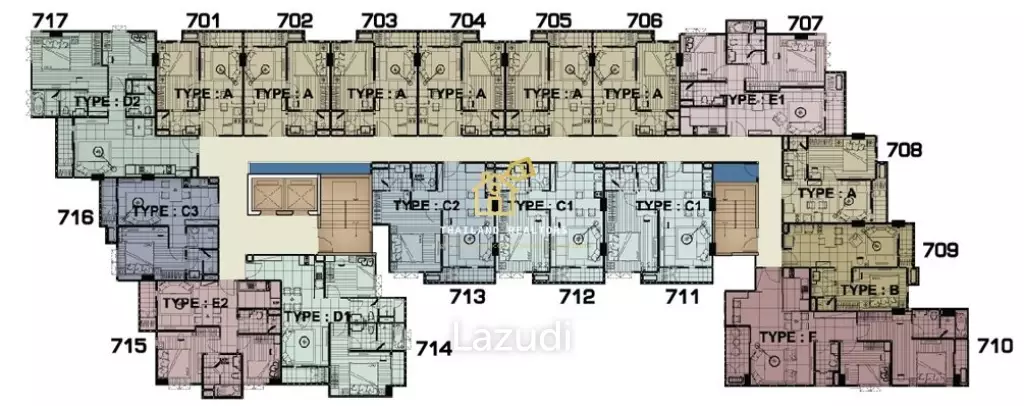 2 Bed 2 Bath 65 SQ.M Mirage Sukhumvit 27