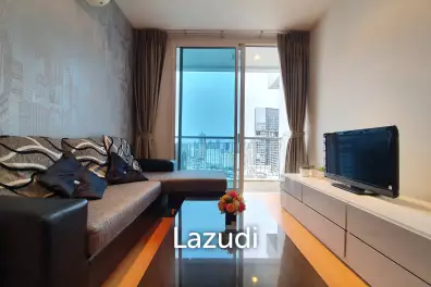 55 sqm high-floor 1-bedroom condo at Villa Rachatewi, Bangkok
