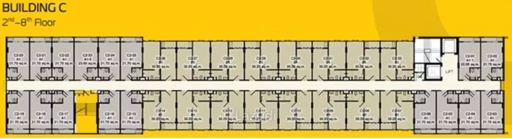 1 Bedroom 1 Bathroom 31 SQ.M at Elio Condo