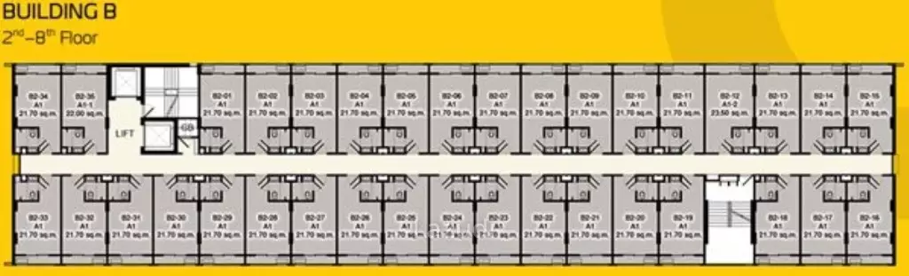 1 Bedroom 1 Bathroom 31 SQ.M at Elio Condo