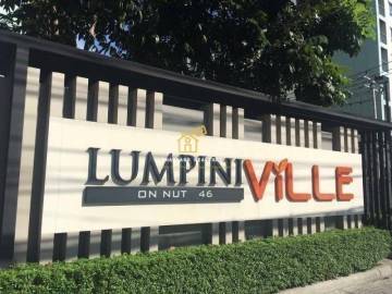 Lumpini Ville Onnut 46 / Condo For Sale / 1 Bedroom / 24 SQM / BTS On Nut / Bangkok