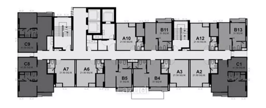 2 Bed 1 Bath 50 SQ.M Rhythm Asoke Condo