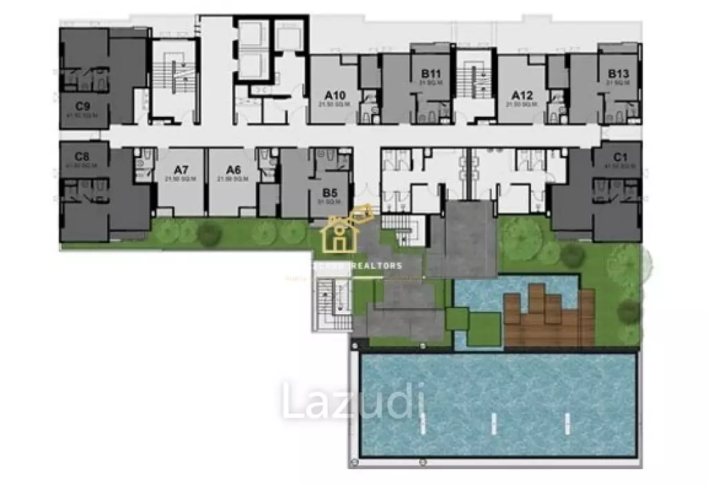 2 Bed 1 Bath 50 SQ.M Rhythm Asoke Condo