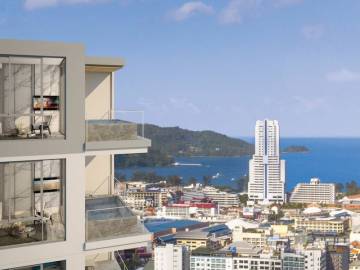 Investment Opportunity - Type C Sea View, 1 Bed 45.5 SQM, Sea View, Patong Bay Seaview Residence