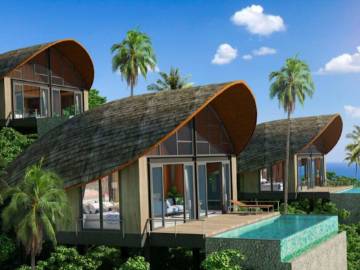Plot 8, 1 Bed Pool Villa Sea View 60 SQM Patong Bay Ocean View Cottages