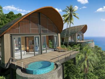 1 Bed Pool Villa 65 SQM, Kamala bay ocean view cottages