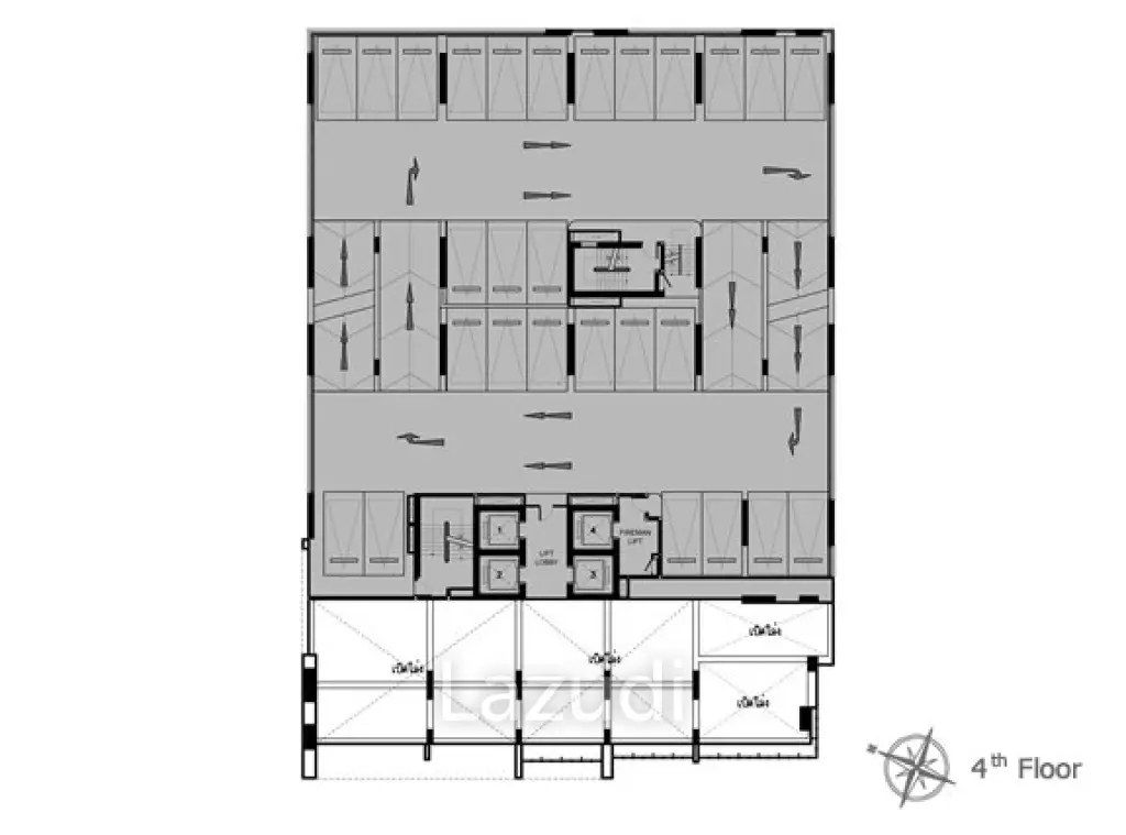 1 Bed 1 Bath  35 SQ.M Rhythm Sathorn Narathiwas